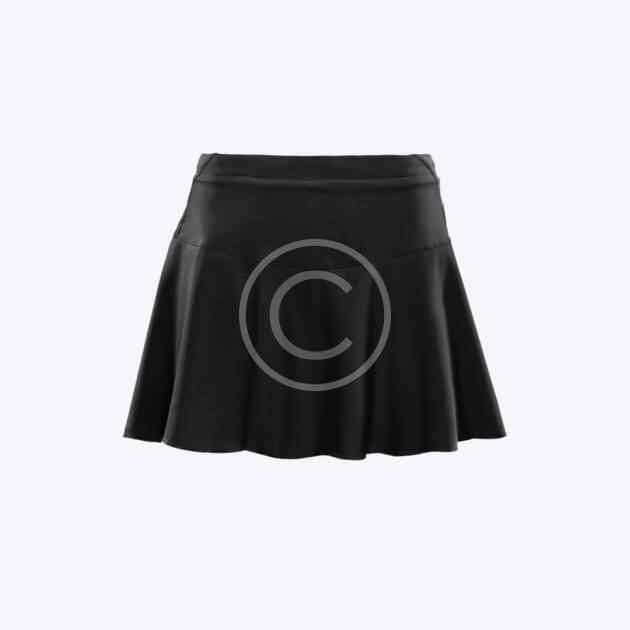 Lined Tennis Skirt